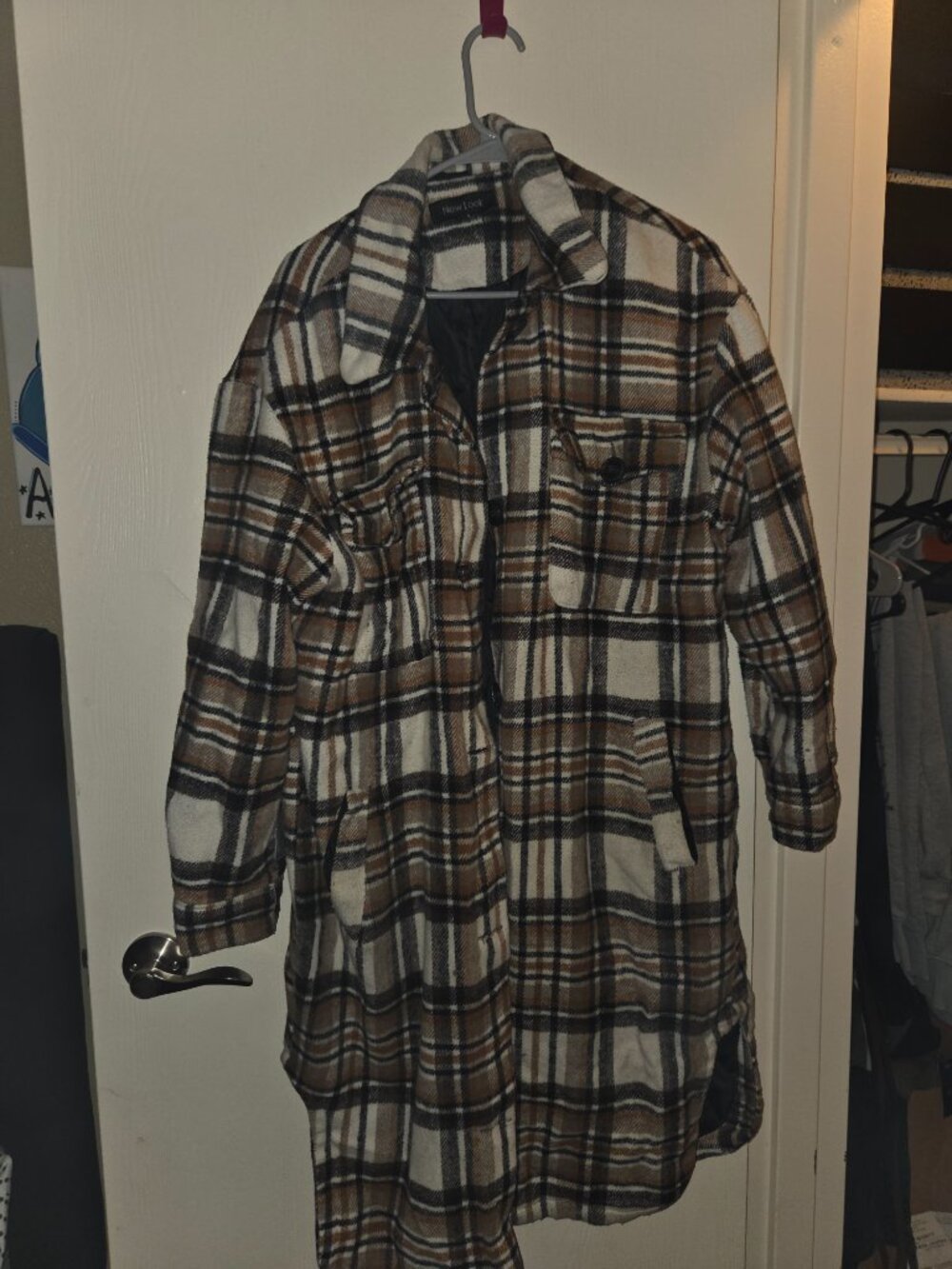 Maxi flannel jacket - Picture 2 of 2